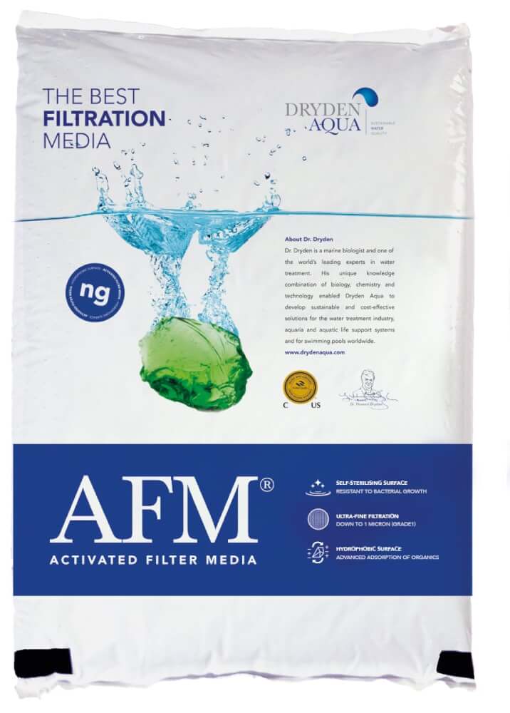 สารกรองแก้ว SWISS THAI WATER SOLUTION AFM เกรด 3 ขนาด 25กก.